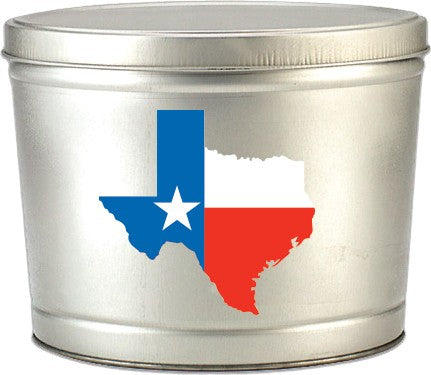 Texas 2 Gallon Tin